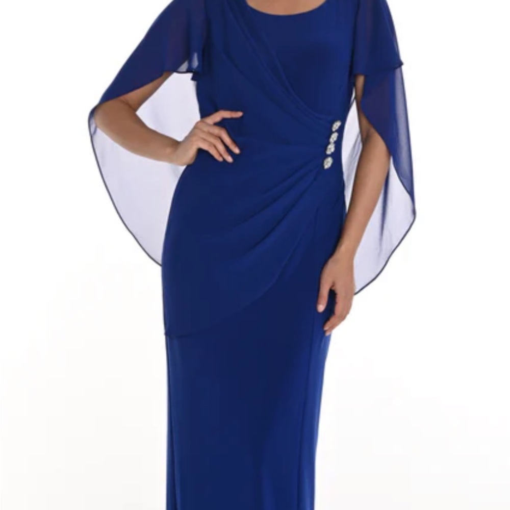 Elegant Blue Evening Gown